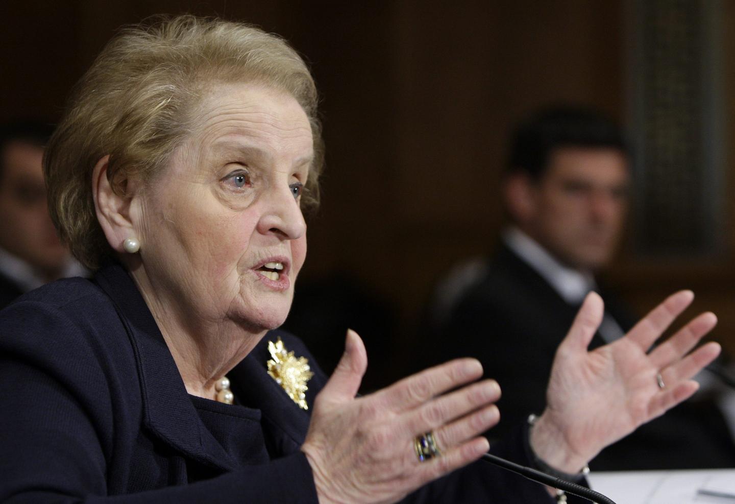 Former Secretary of State Madeleine Albright