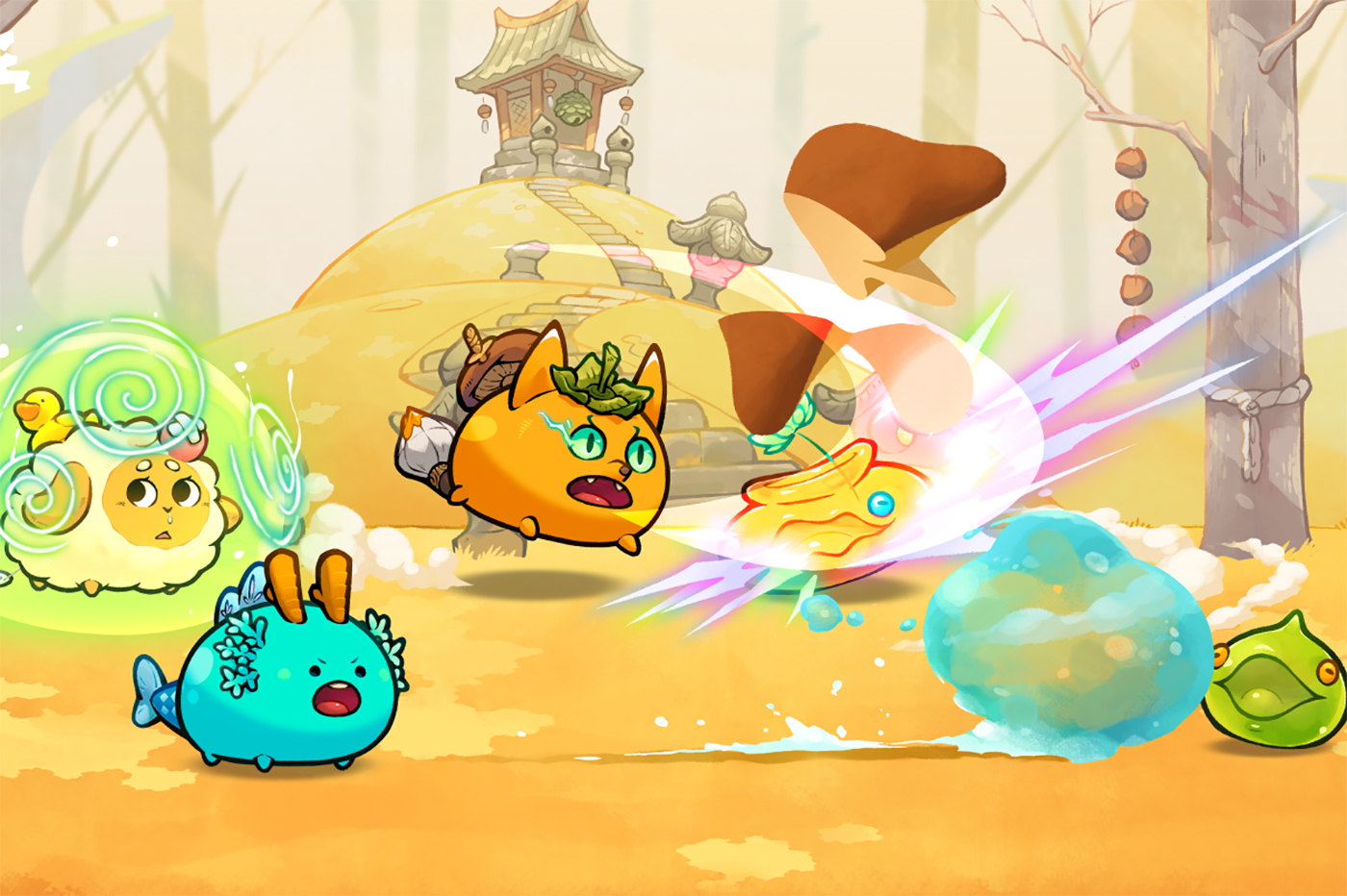 Screenshot of Axie Infinity game