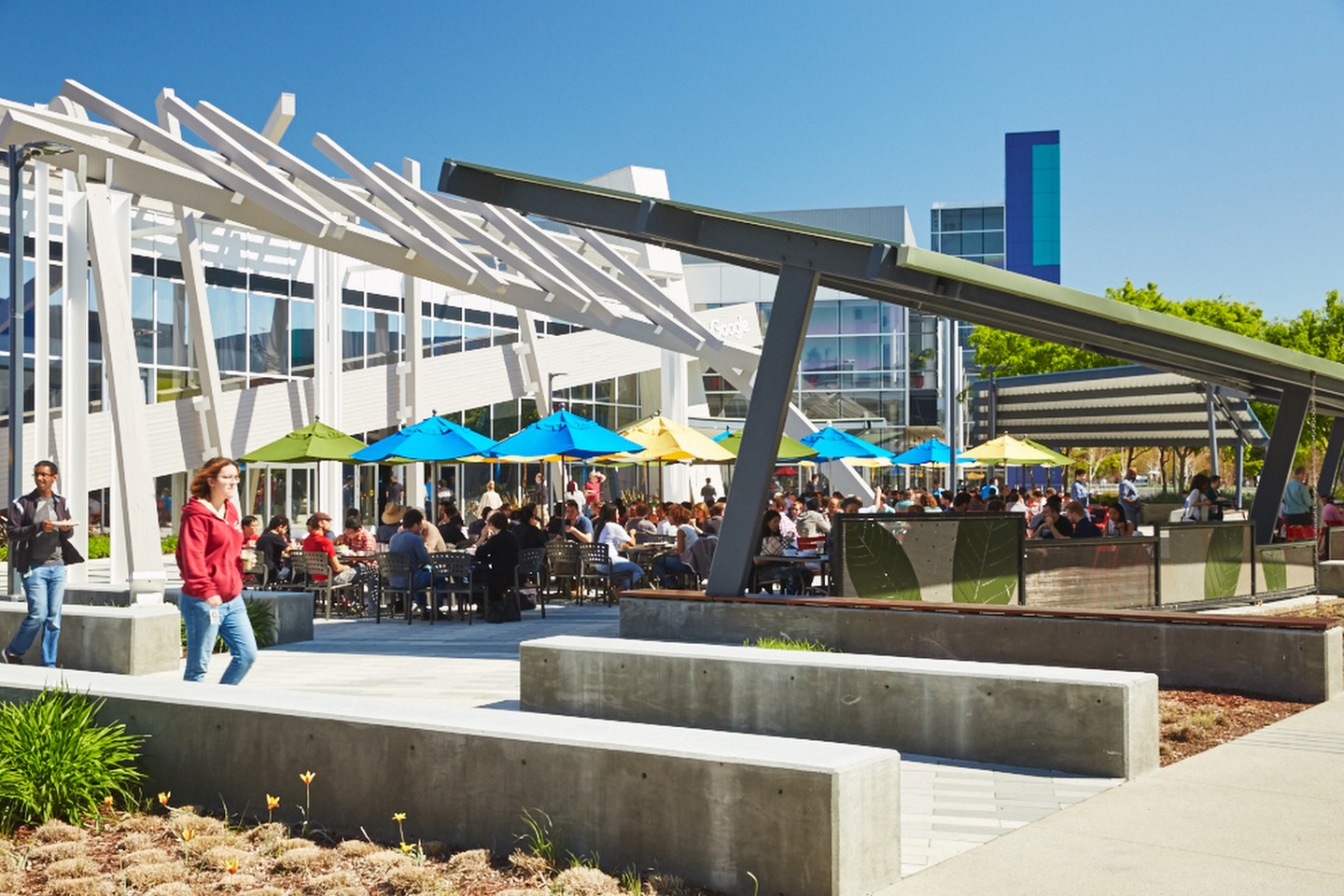 Google's Googleplex Campus