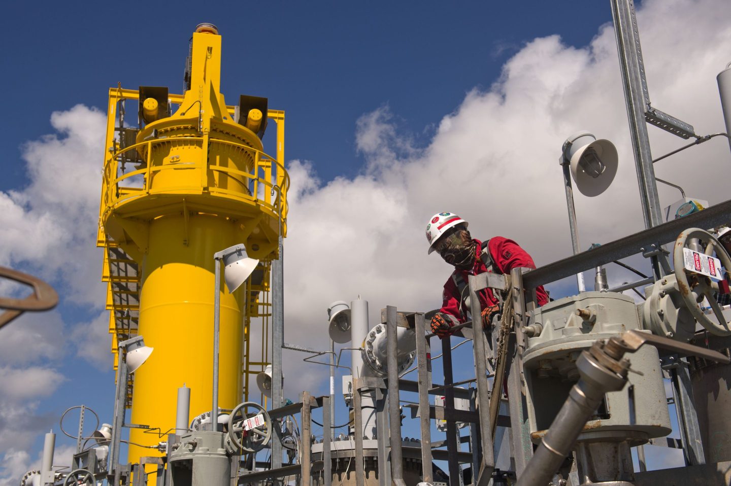 A liquefied natural gas (LNG) export terminal in Corpus Christi, Texas. Late last year, the U.S. overtook Australia and Qatar as the world’s largest LNG exporter.