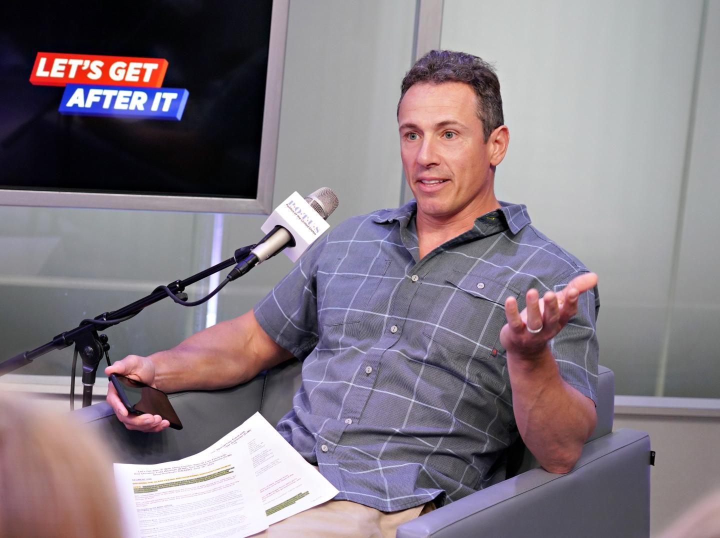 Chris Cuomo speaks on SiriusXM