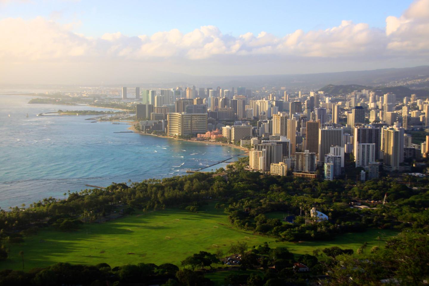Honolulu skyline
