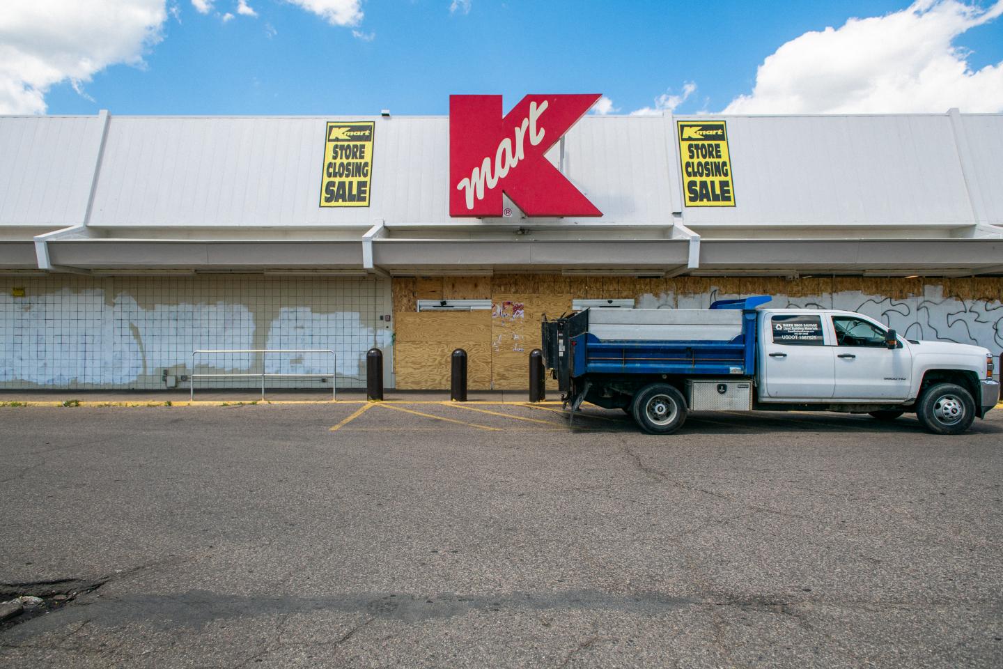 Photo of a Kmart store closure