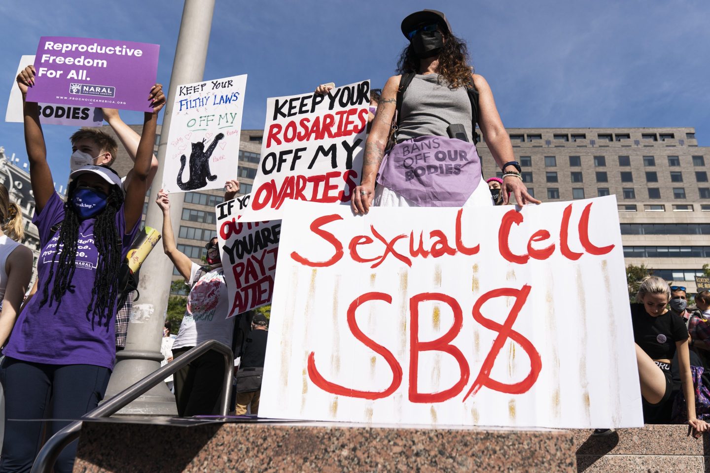 Marches held in support of reproductive rights