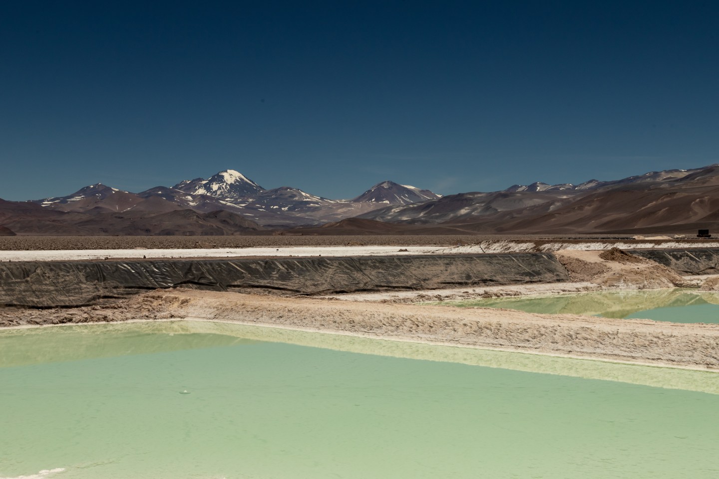 A lithium mine in Argentina.