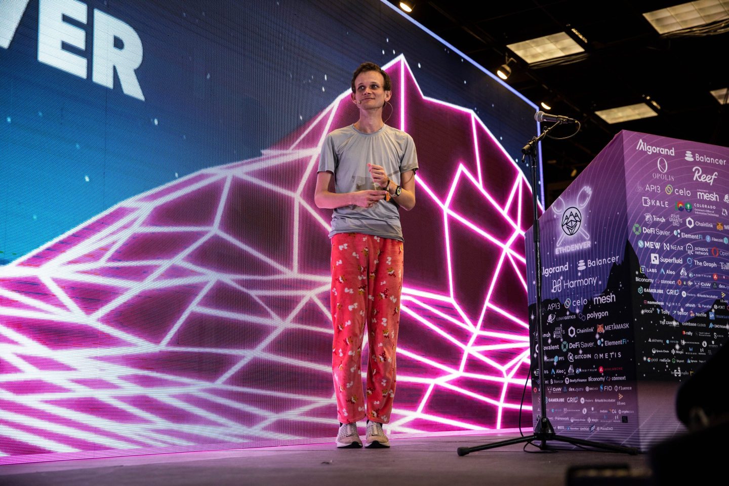 Vitalik Buterin, the cofounder of Ethereum