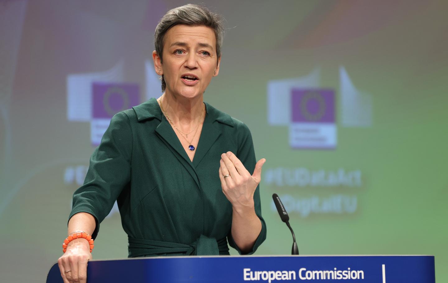 European Commission Executive Vice-President Margrethe Vestager.
