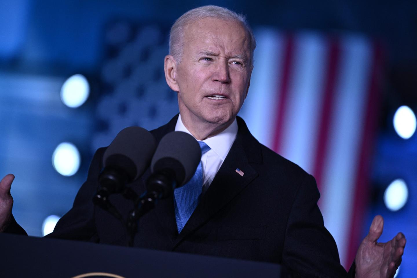 ‘Putin cannot remain in power,’ Biden says, in dramatic escalation of rhetoric