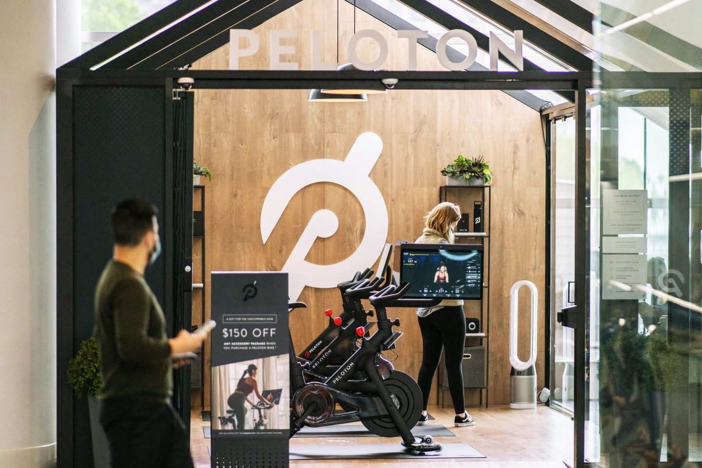 Peloton store in New York City