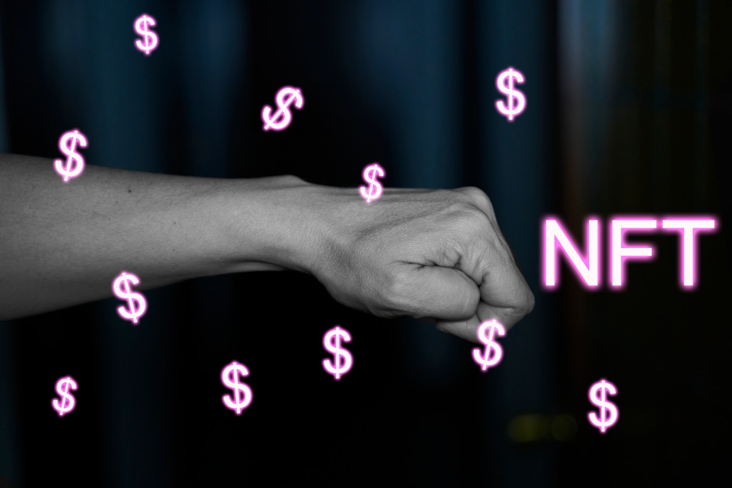 An artist's representation of digital artwork.