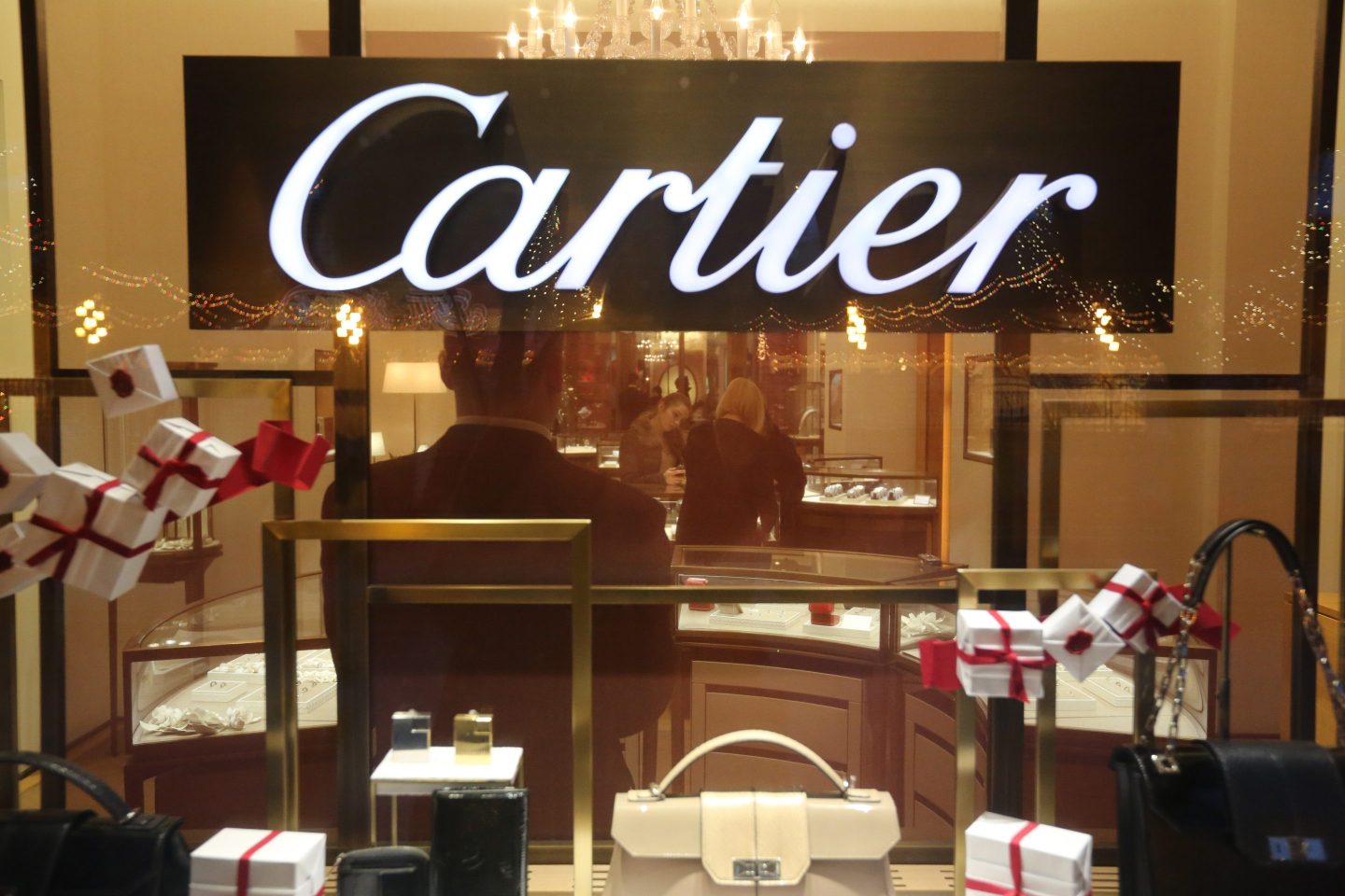 Cartier store in Moscow