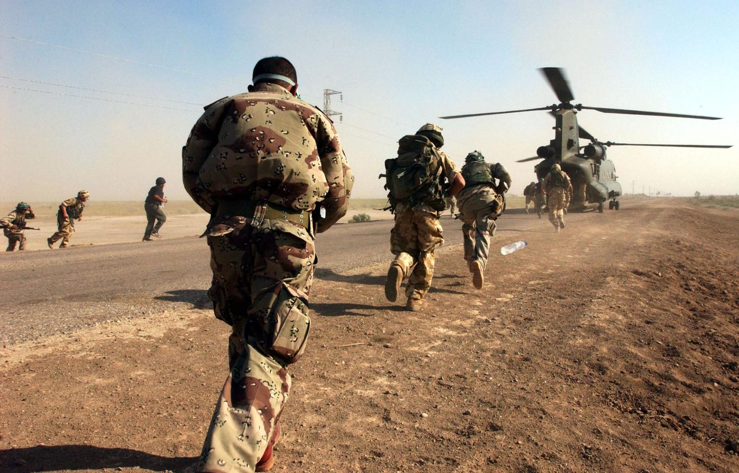 British Troops In Iraq
