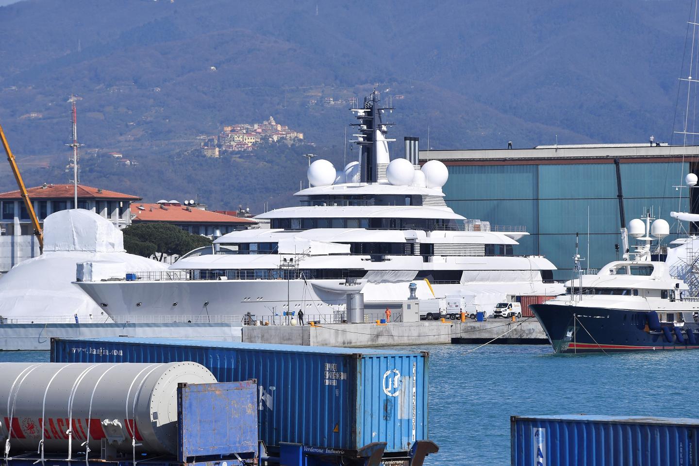 The Russian crew aboard Putin’s suspected superyacht have abandoned their jobs on the $700 million boat