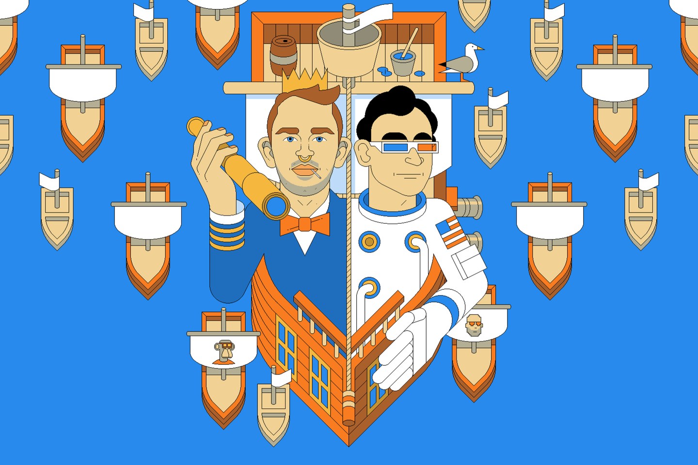 OpenSea Opener Illo