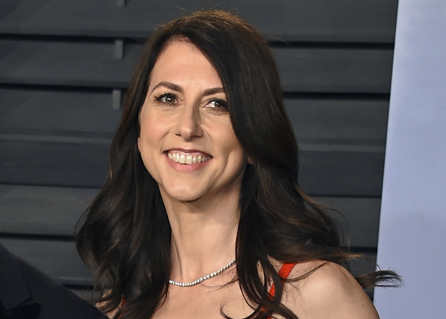PA via Reuters<br />
FILE &#8211; In this March 4, 2018, file photo, then-MacKenzie Bezos arrives at the Vanity Fair Oscar Party in Beverly Hills, Calif. Scott, philanthropist, author and former wife of Amazon founder Jeff Bezos, has married a Seattle science teacher. Dan Jewett wrote in a letter to the website of the nonprofit organization the Giving Pledge, on Saturday, March 6, 2021, that he was grateful to be able to marry such a generous person and was ready to help her give away her wealth to help others. (Photo by Evan Agostini/Invision/AP, File)No Use UK. No Use Ireland. No Use Belgium. No Use France. No Use Germany. No Use Japan. No Use China. No Use Norway. No Use Sweden. No Use Denmark. No Use Holland. No Use Australia.