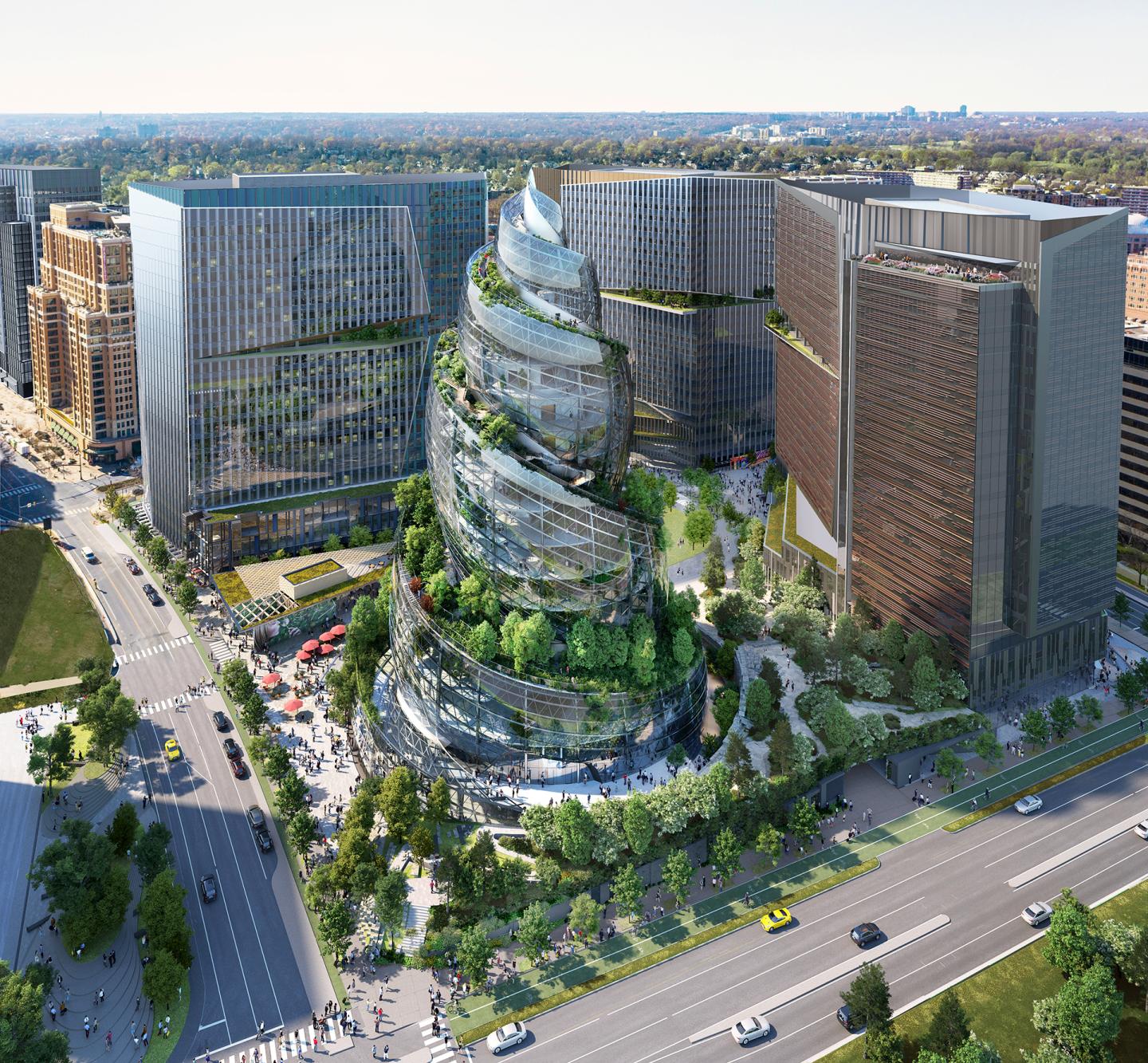County grants approval for Amazon’s helix-shaped HQ tower
