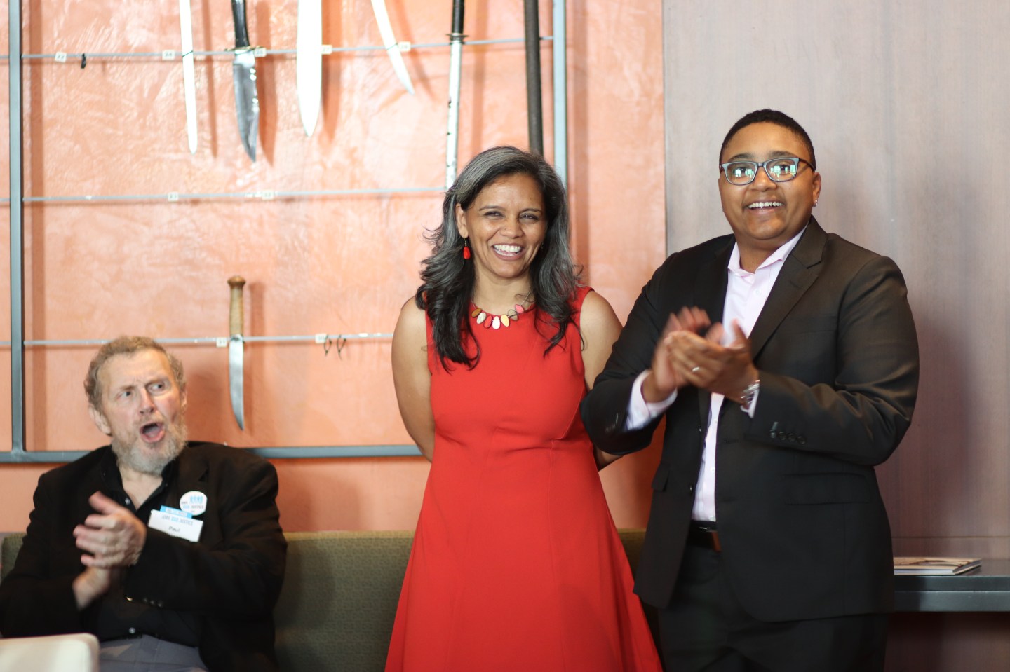 Authors Sarita Gupta (left) and Erica Smiley