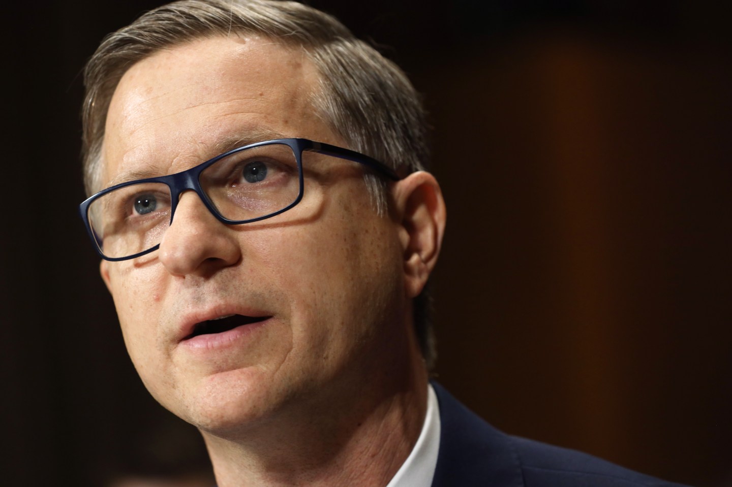 WASHINGTON, DC &#8211; DECEMBER 10:  Jay Sullivan, Product Management Director for Privacy and Integrity in Messenger of Facebook, Inc. testifies during a hearing before Senate Judiciary Committee December 10, 2019 on Capitol Hill in Washington, DC. The committee held a hearing on “Encryption and Lawful Access: Evaluating Benefits and Risks to Public Safety and Privacy.” (Photo by Alex Wong/Getty Images)