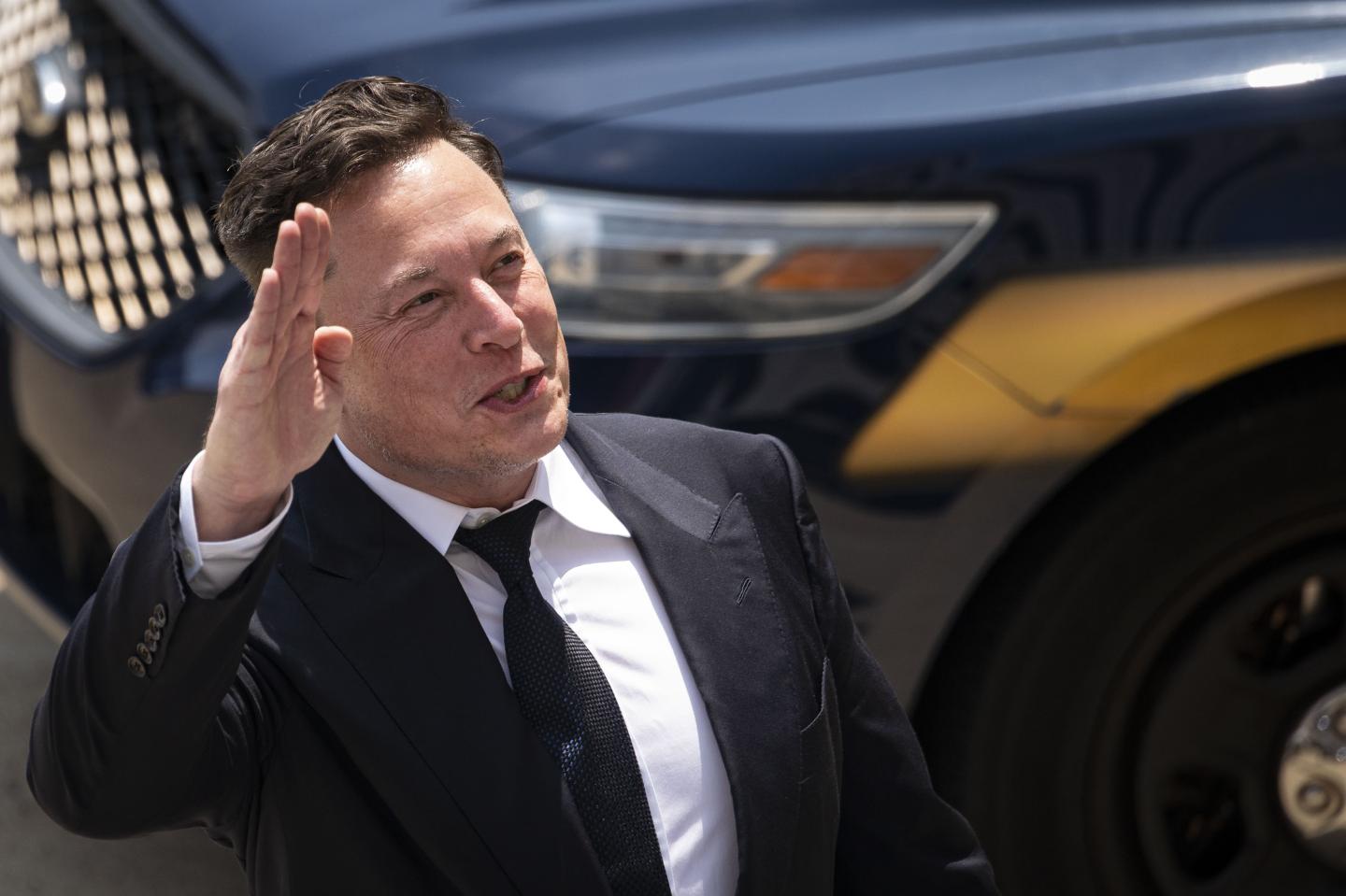 Elon Musk, chief executive officer of Tesla.