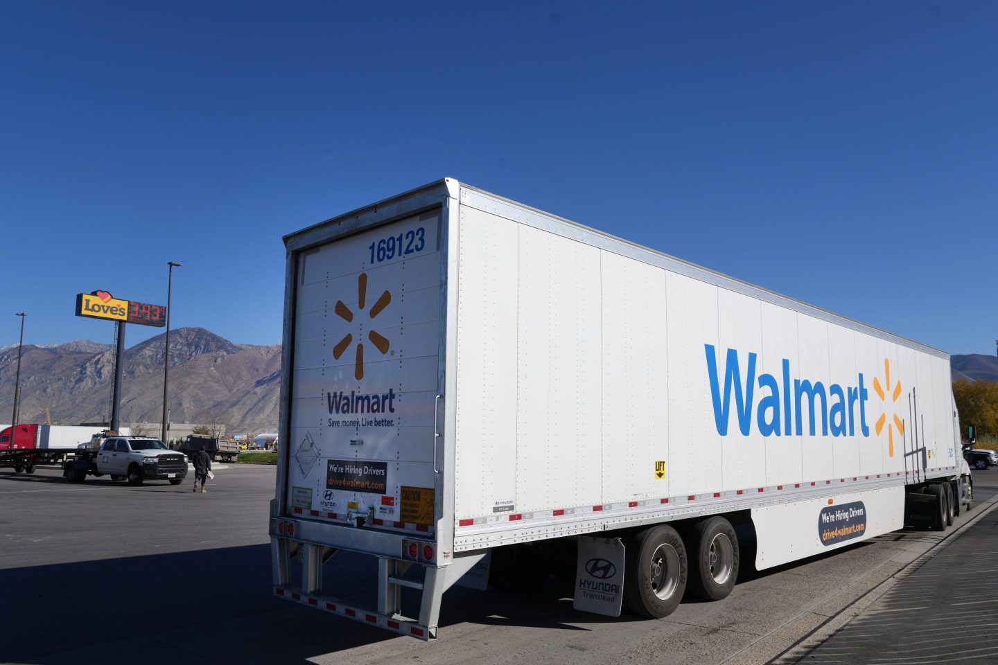 Walmart truck