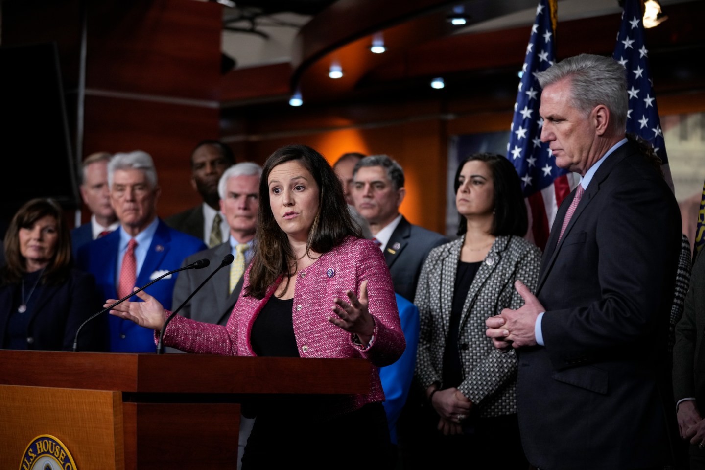 Republicans including Elise Stefanik