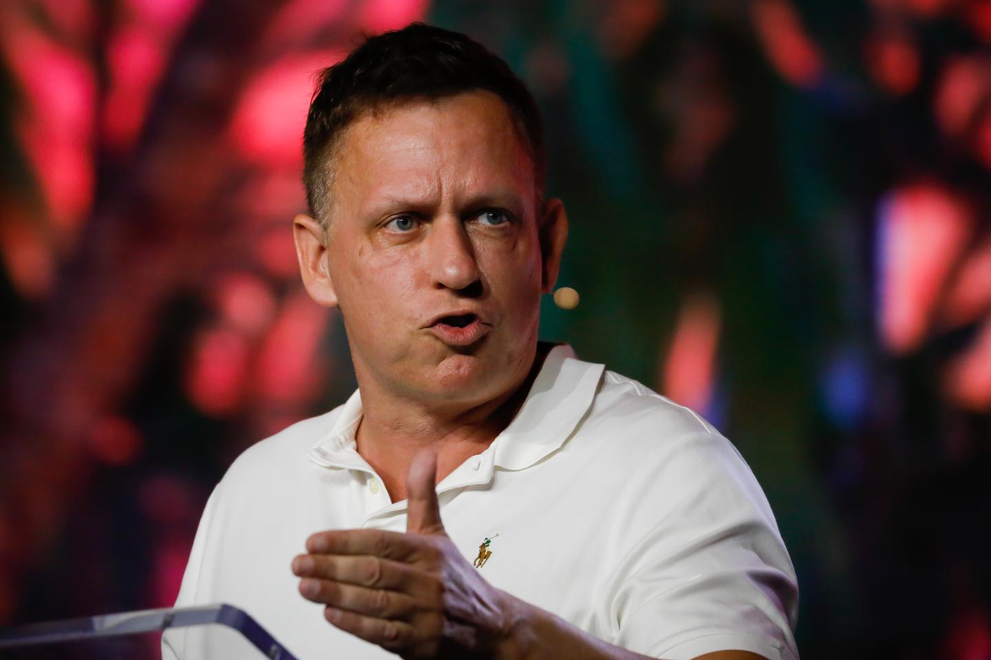 Peter Thiel, president and founder of Clarium Capital Management.
