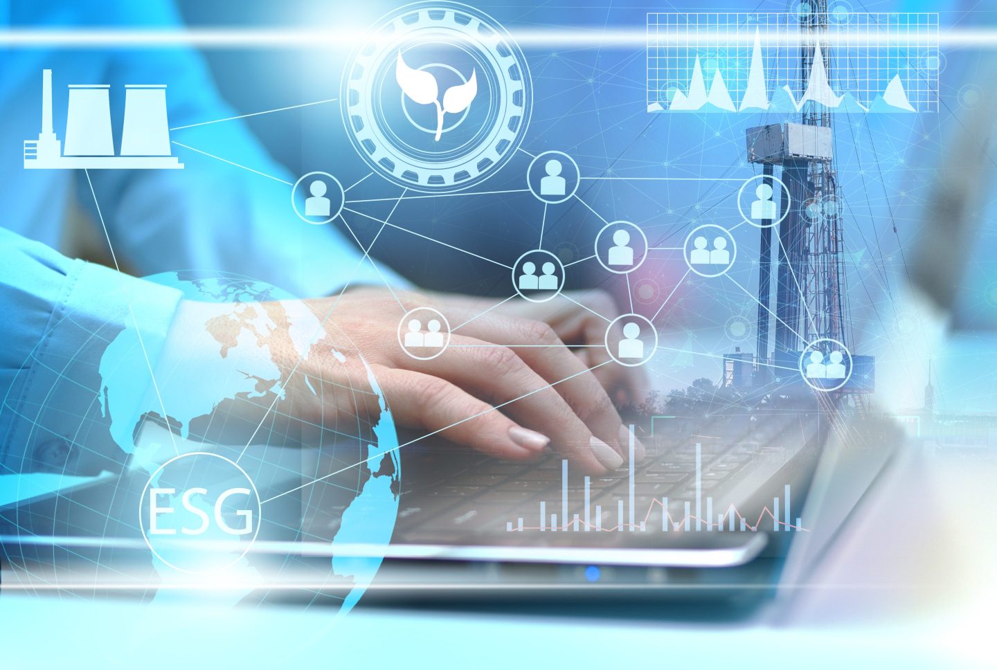 a concept for investing in the oil and gas industry protected by advanced technologies and ESG criteria