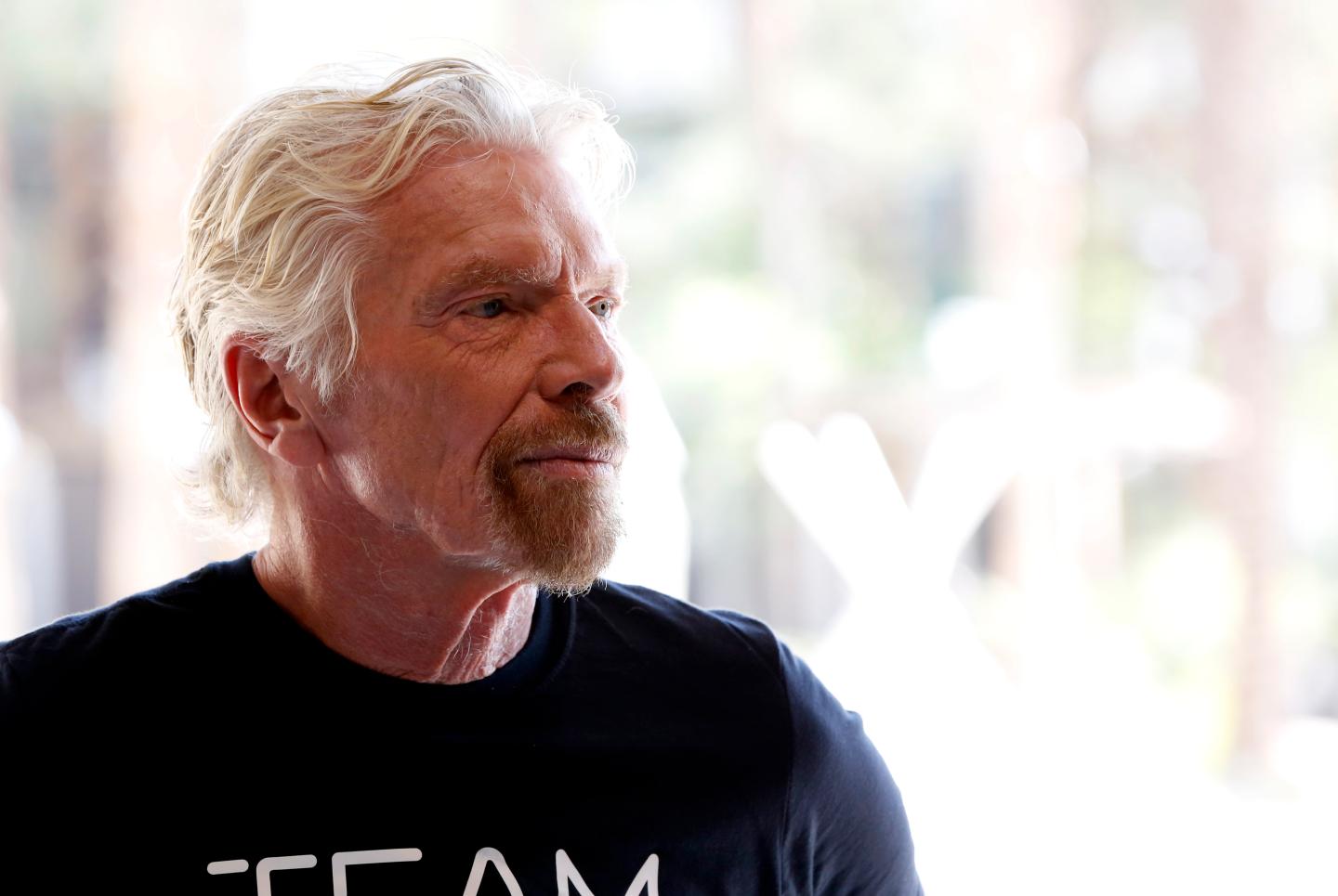 Sir Richard Branson speaks during the "Unstoppable Weekend" kick off event at Elia Beach Club at Virgin Hotels Las Vegas on June 10, 2021 in Las Vegas, Nevada.