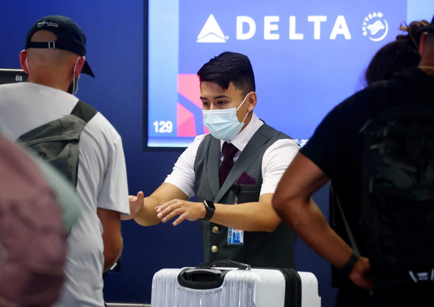 Delta Airlines employee