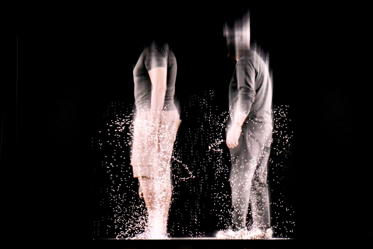 Designers Stefano Gabbana and Domenico Dolce walk the runway during the Dolce Gabbana Ready to Wear Spring/Summer 2022 fashion show as part of Milan Fashion Week on Sep. 25, 2021.