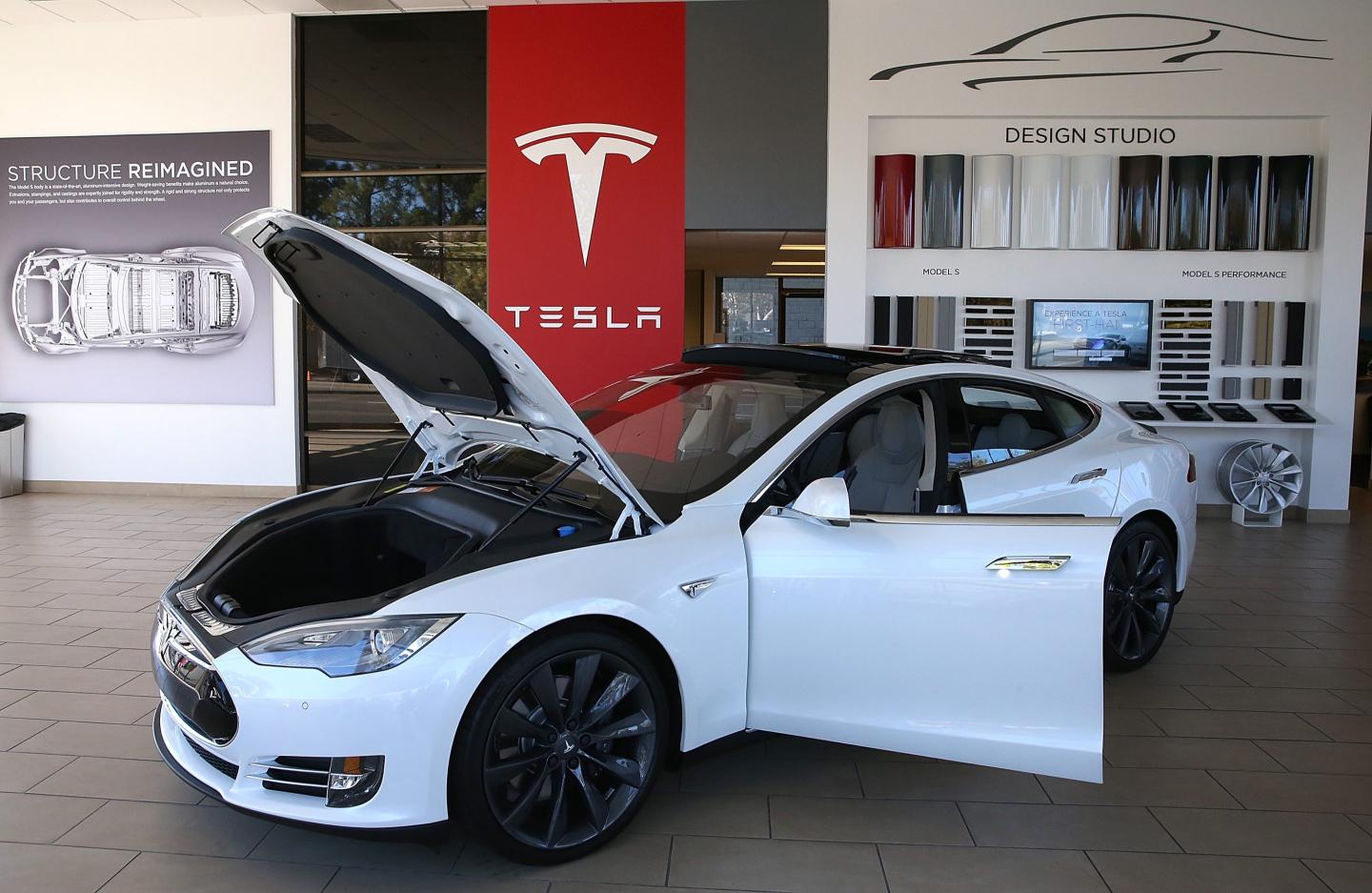 Tesla Model S car