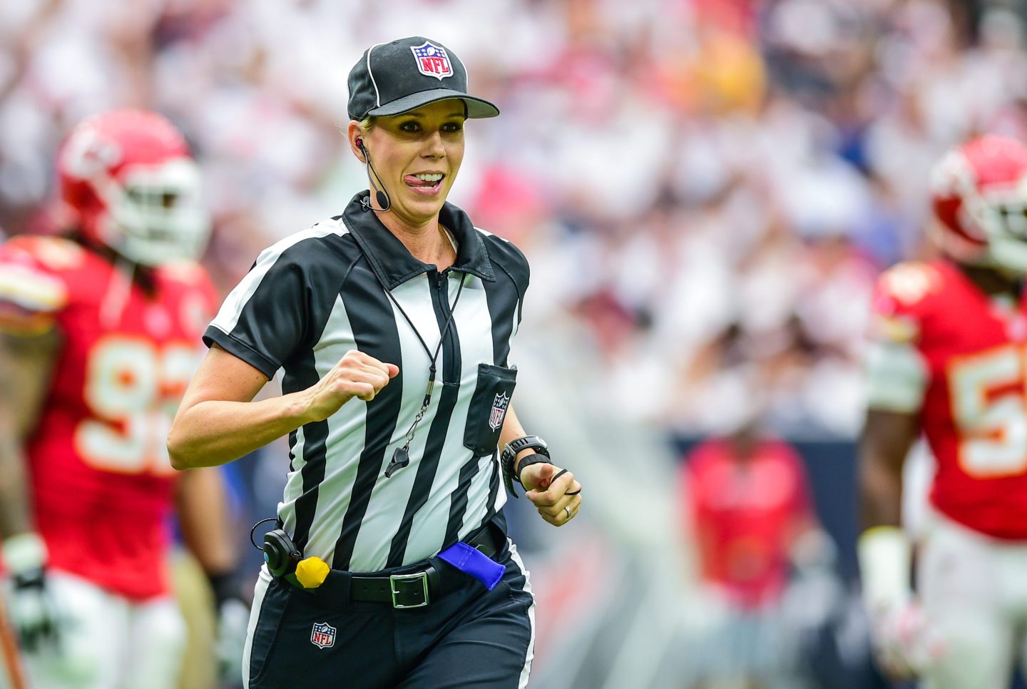 NFL referee Sarah Thomas
