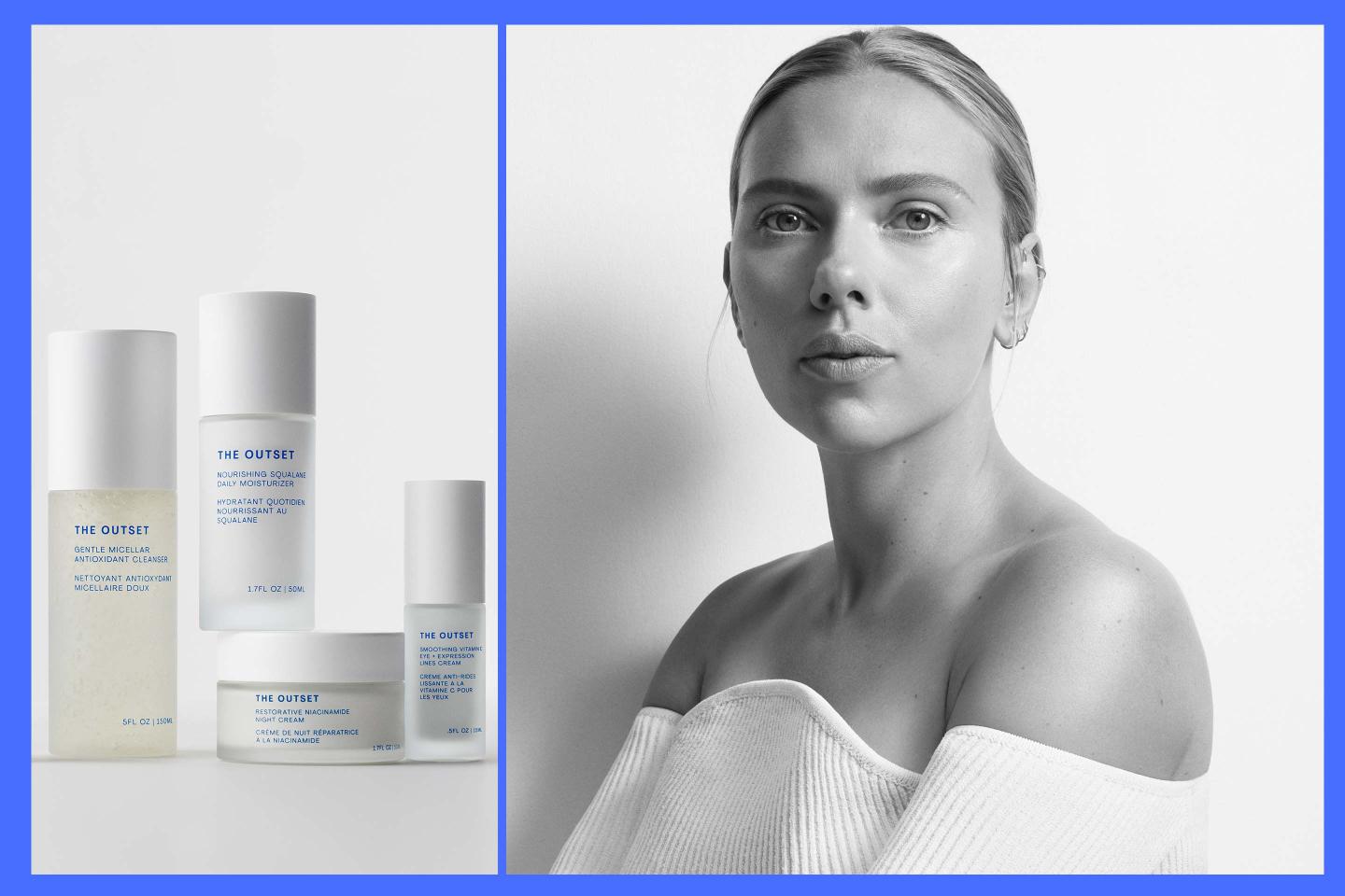 Scarlett Johansson strikes out on her own with skincare brand the Outset