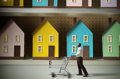 Artist’s rendering of a housing supermarket