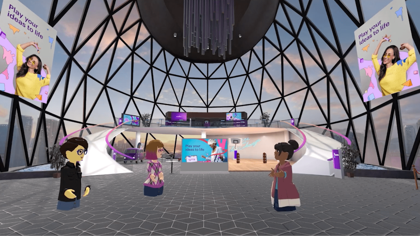 At Accenture, 150,000 new hires will spend their first day of work in the metaverse