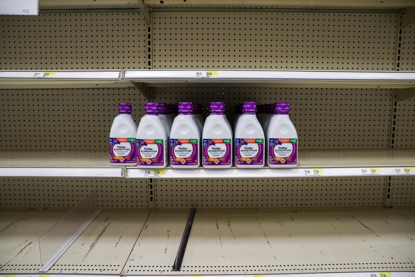 A major baby formula plant is reopening. But a real solution to the supply shortage is still months away