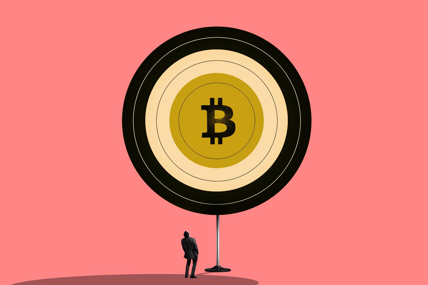 Bitcoin-crash-red-background