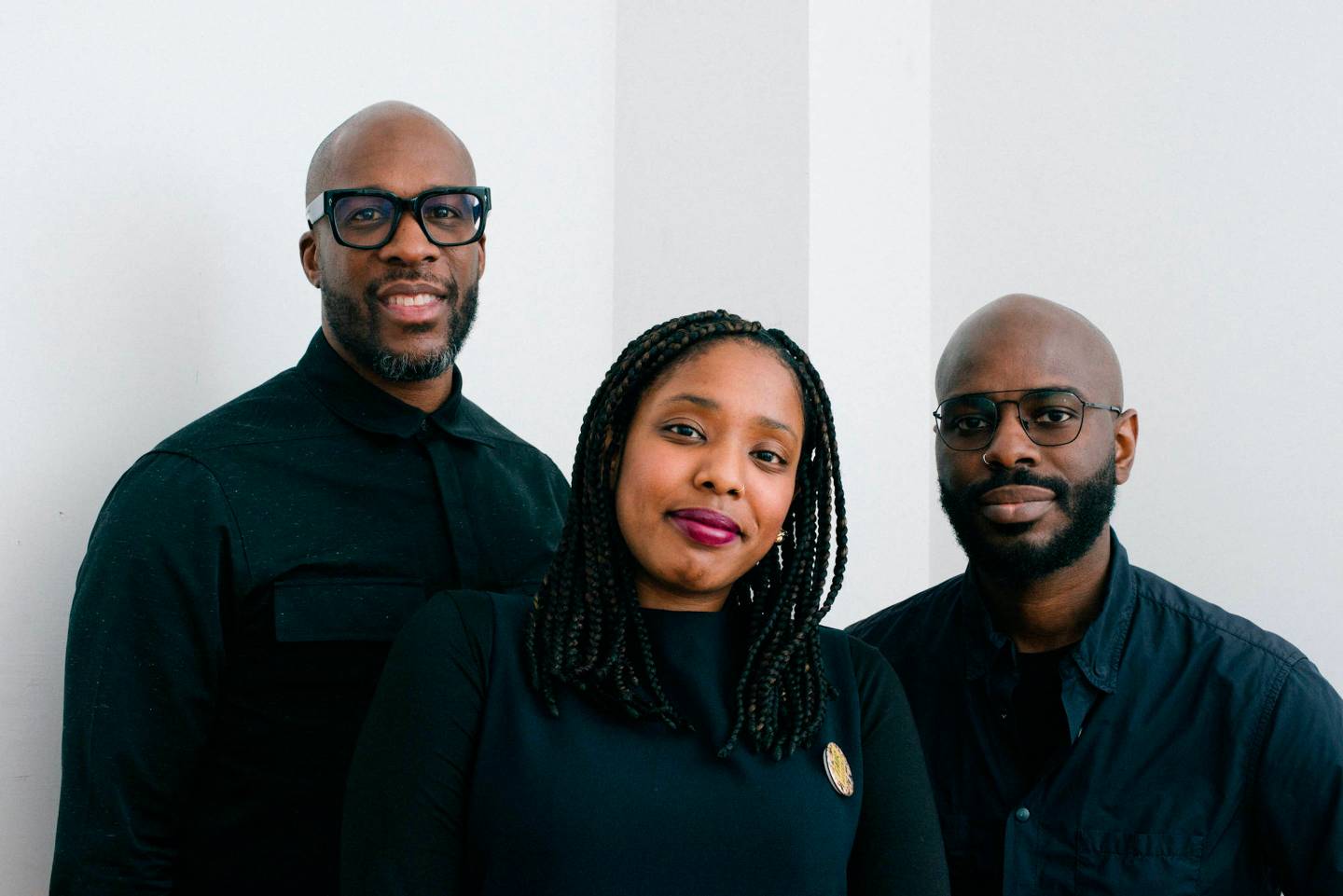Deem Journal co-founders (left to right) Marquise Stillwell, Alice Grandoit, and Nu Goteh.