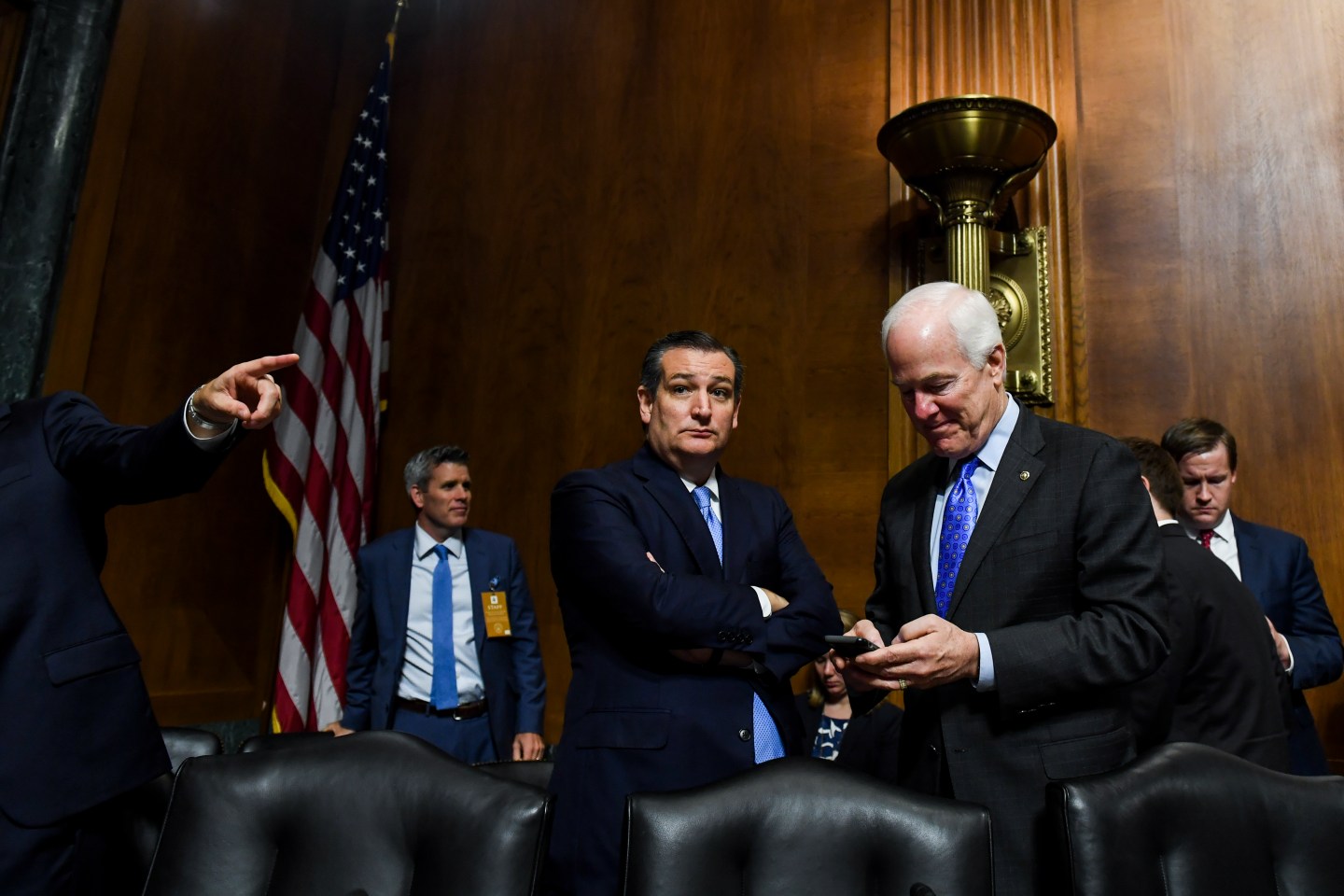 Ted Cruz and John Cornyn
