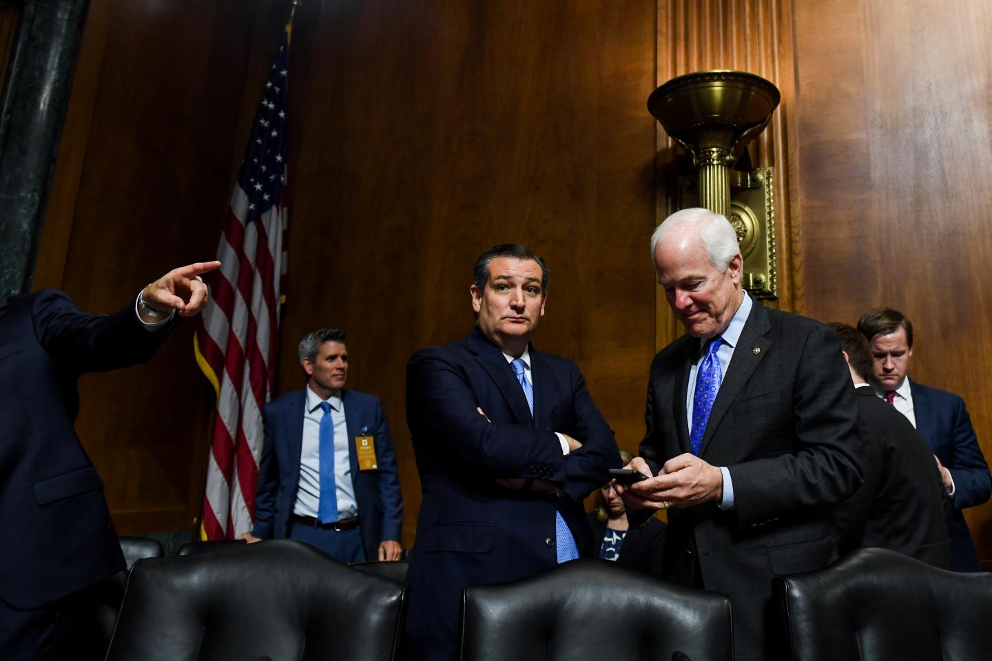 Ted Cruz and John Cornyn