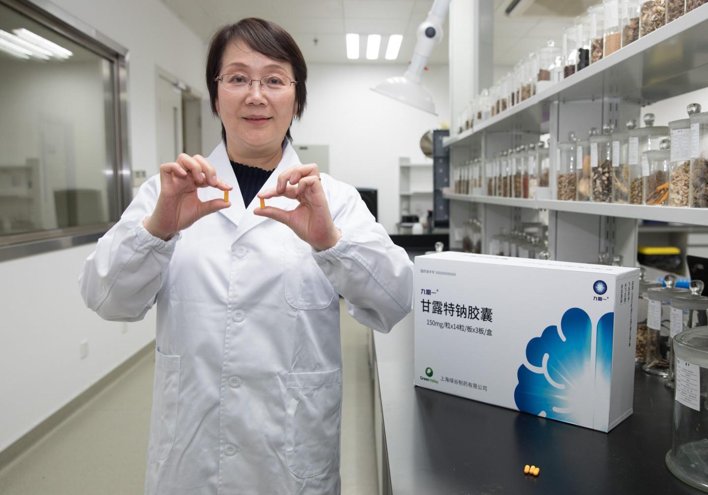 Geng Meiyu, key inventor of the drug GV-971