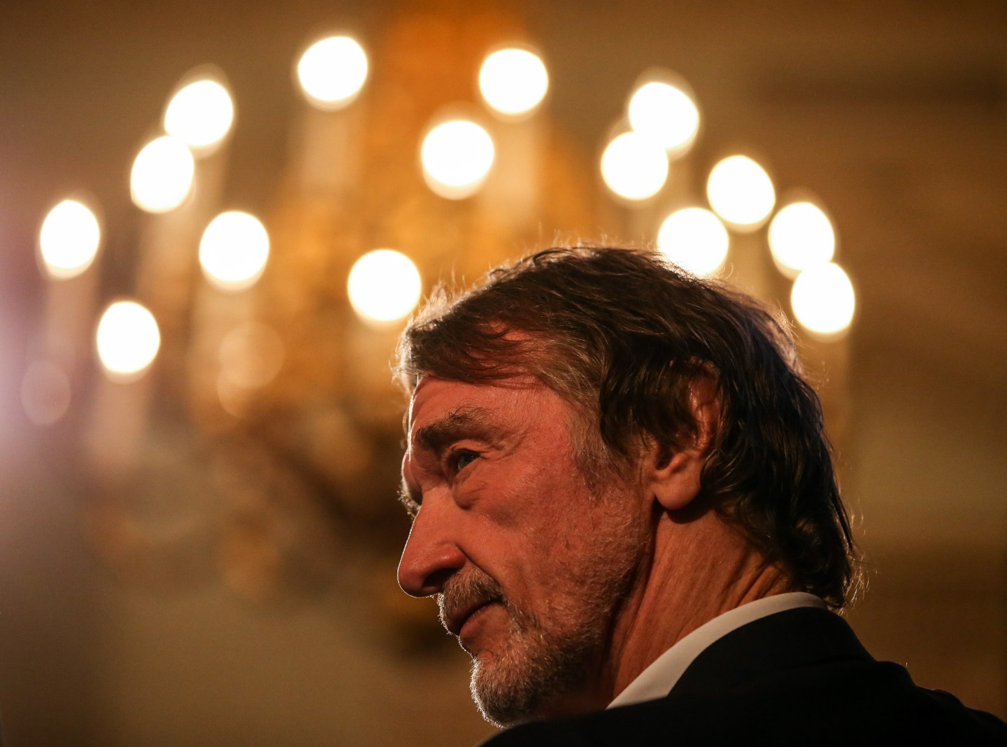 INEOS Founder and Chairman Sir Jim Ratcliffe during the media briefing at Royal Automobile Club, London.