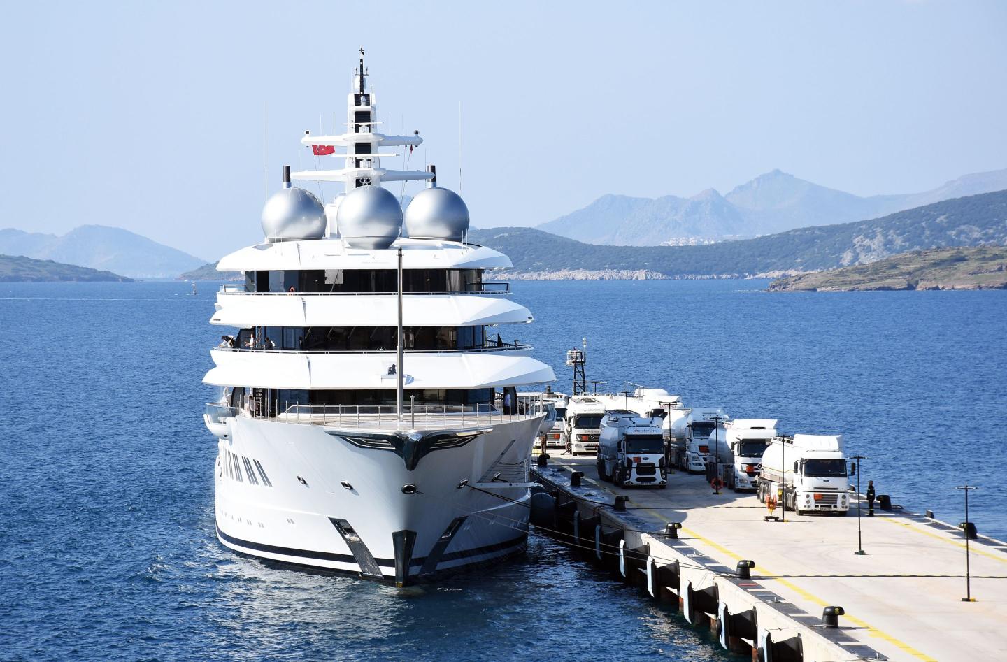 Tracking the Russian oligarchs logging the most miles in their multi-million dollar superyachts