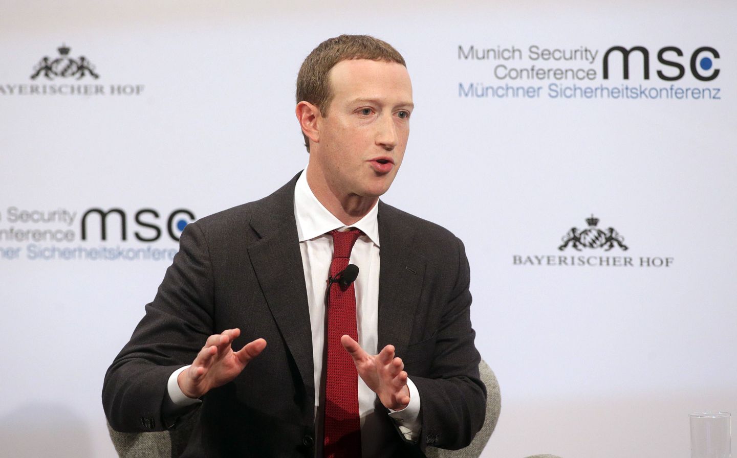 Facebook founder and CEO Mark Zuckerberg.