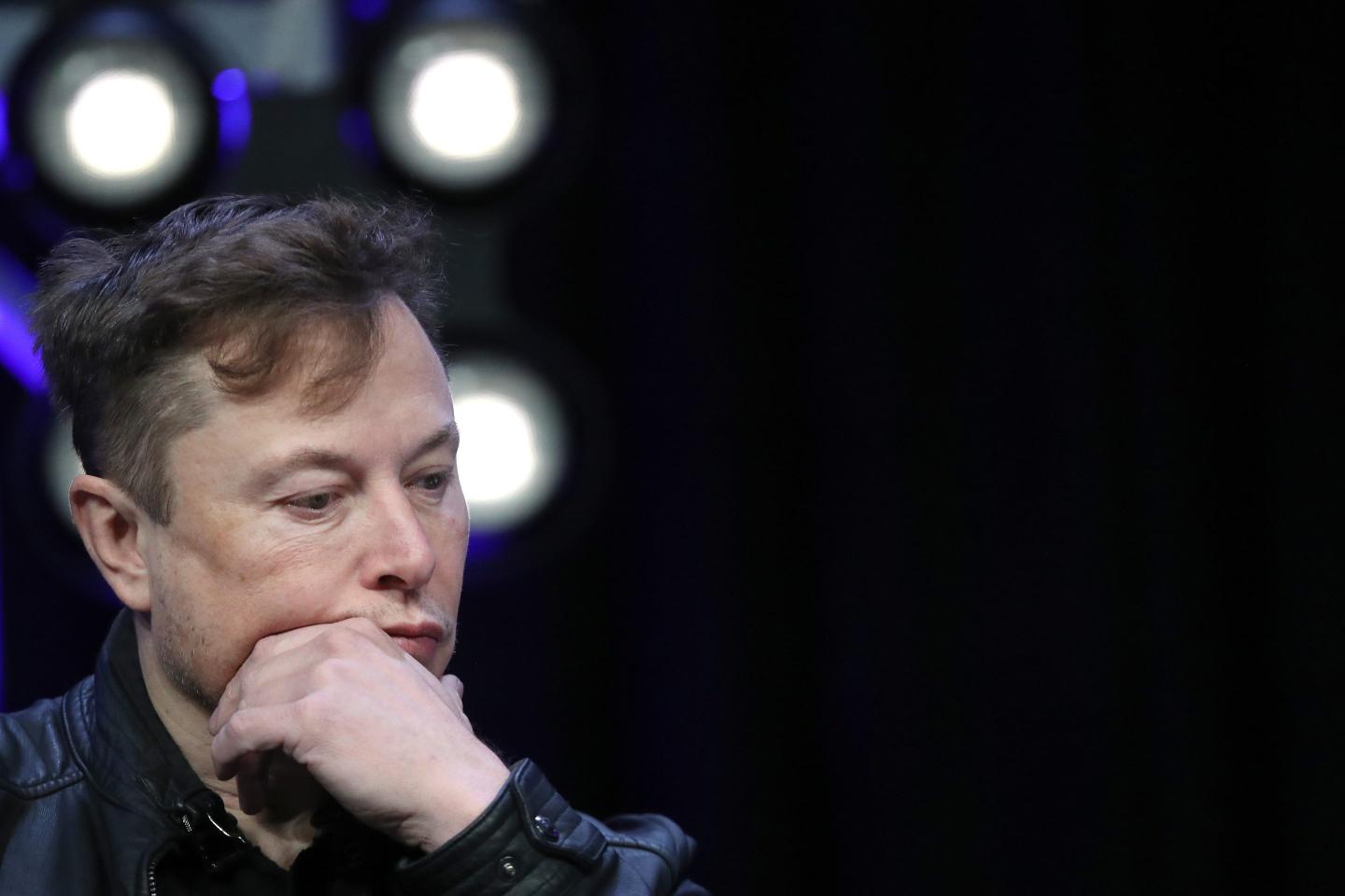 Tesla CEO Elon Musk in 2020
