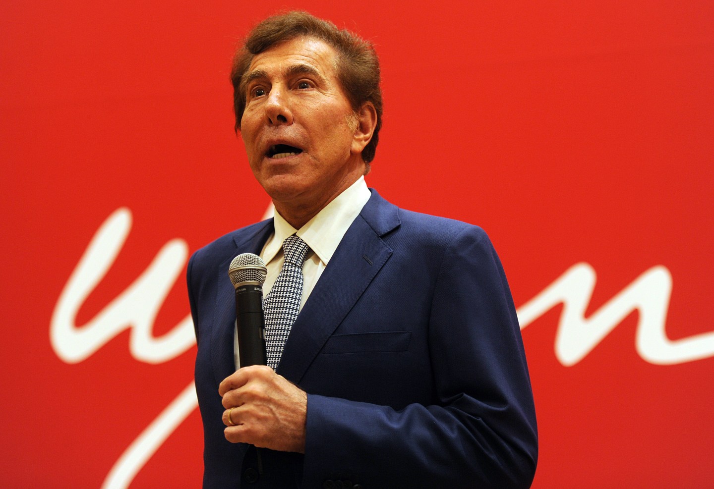 Steve Wynn, former CEO of Wynn Resorts.