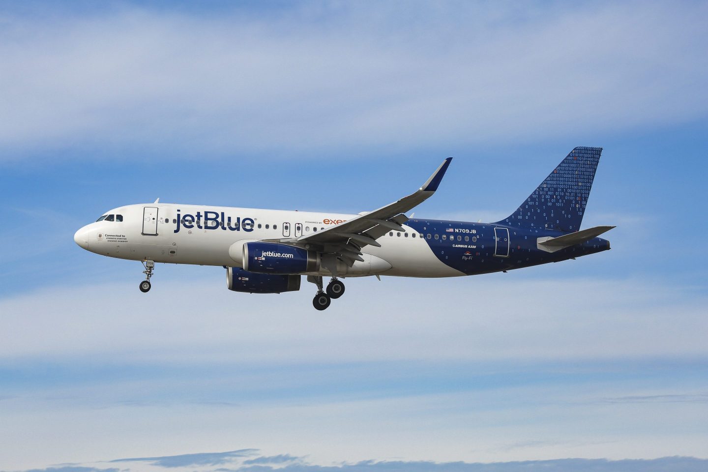 JetBlue airplane