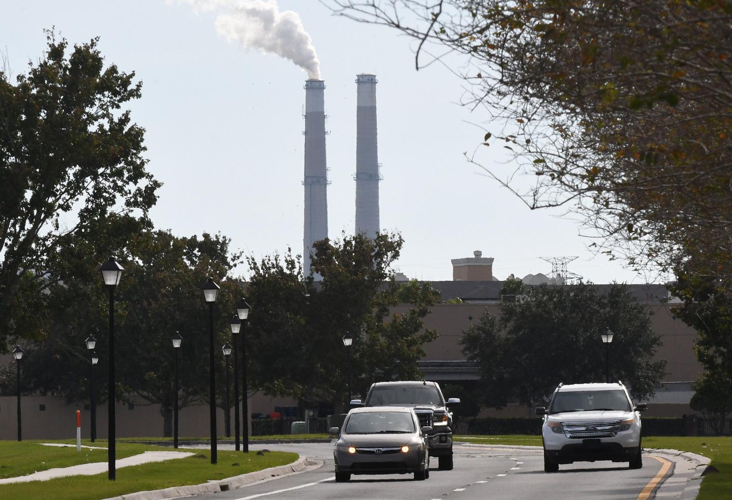 A power plant in Orlando
