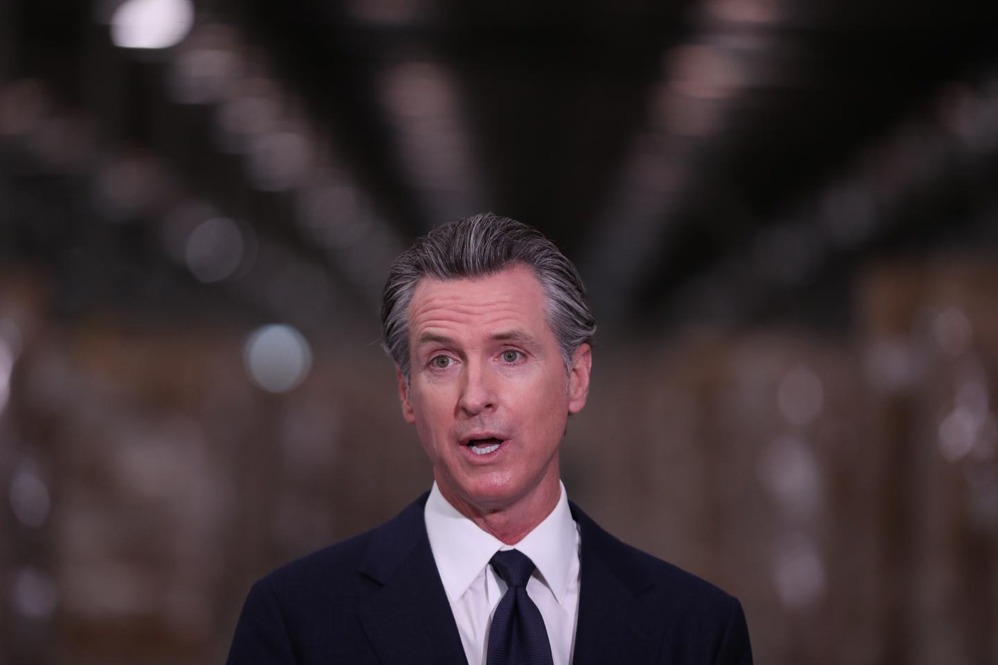 California Gov. Gavin Newsom.