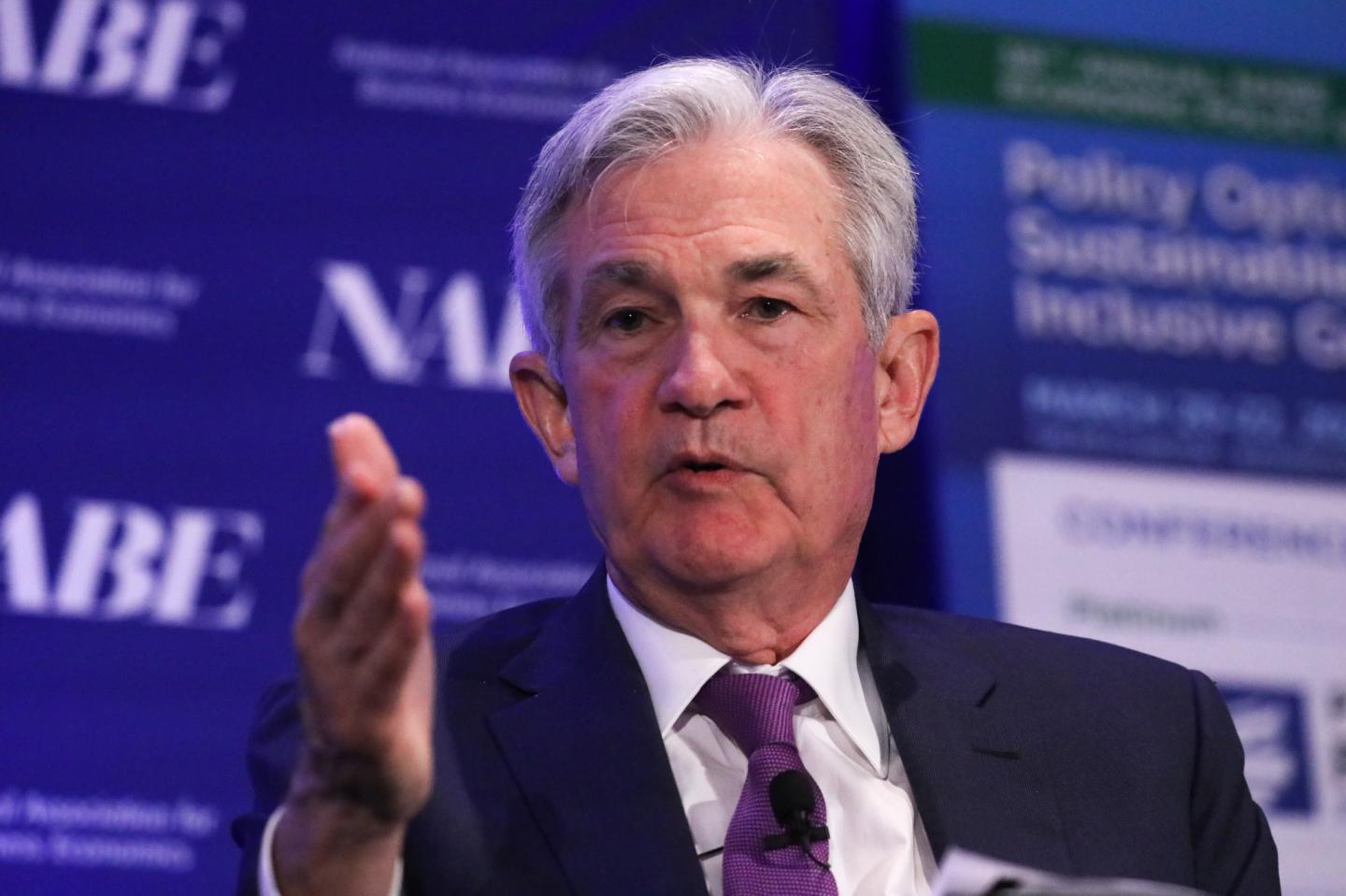 Jerome Powell, Chairman of the U.S. Federal Reserve.